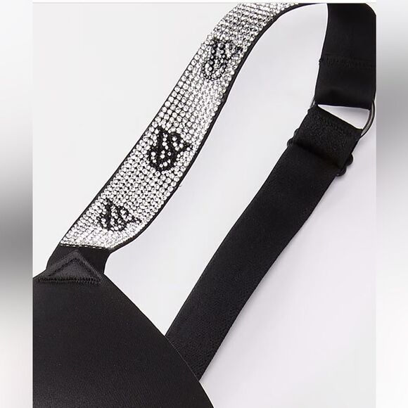 VICTORIA SECRET VERY SEXY
SHINE STRAP PUSH-UP BLACK 34B W/ PANTY M NWT in packag - Picture 4 of 9